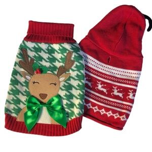 NWOT Bundle 2 Christmas Sweaters Hoodie S